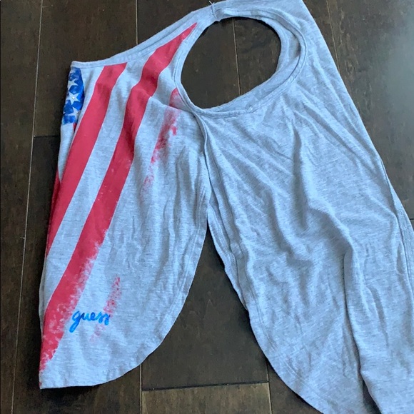XS Guess American Flag Tank Top - Picture 6 of 6